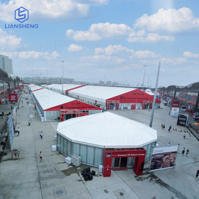 बिग ट्रेड शो लक्ज़री आउटडोर इवेंट टेंट