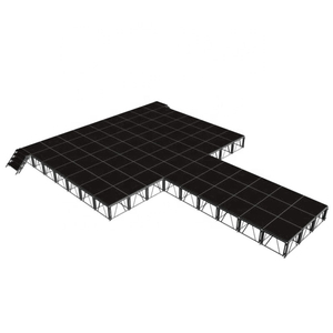 संगीत प्रदर्शन के लिए आउटडोर कॉन्सर्ट वेडिंग बैकड्रॉप फ्रेम्स स्टेज प्लेटफार्म