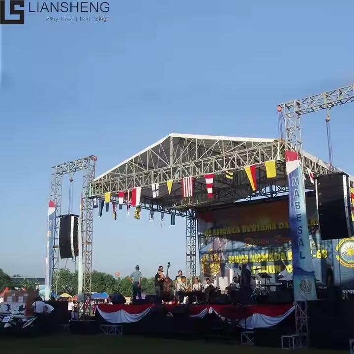 कॉन्सर्ट डिस्प्ले के लिए उच्च गुणवत्ता वाली एलईडी स्क्रीन ट्रस