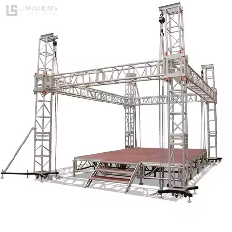 [स्पार्क्स सीरीज़] छोटे बैंड के लिए अनुकूलित स्टेज ट्रस सिस्टम - मूल संगीत के लिए व्यावसायिक स्टेज बनाना, प्रत्येक प्रदर्शन को अद्वितीय प्रतिभा के साथ चमकाना