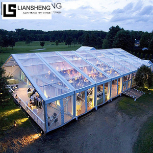 बड़े पारदर्शी एल्यूमिनियम फ्रेम वेडिंग टेंट निर्माता, शानदार पार्टी इवेंट टेंट आपूर्तिकर्ता