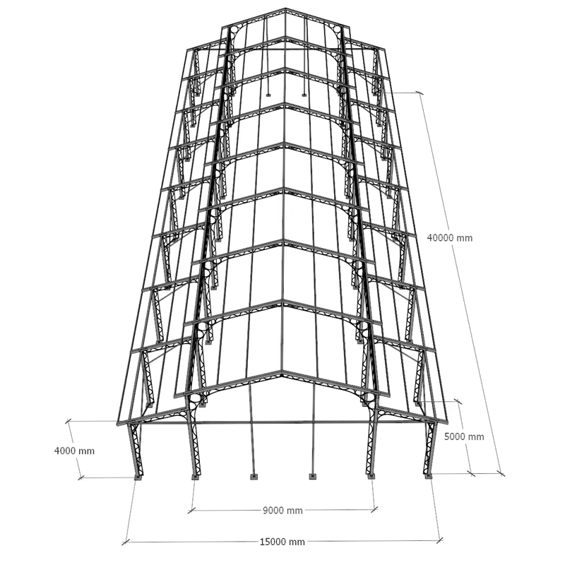 नया आगमन ब्लैक फ्रेम वेडिंग टेंट एट्रियम इवेंट वेन्यू स्ट्रक्चर मार्की ग्लास वॉल स्ट्रक्चर के साथ पार्टियों के आयोजनों के लिए टेंट