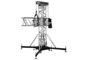 लाइट्स और स्पीकर लिफ्टिंग टॉवर ट्रस सिस्टम