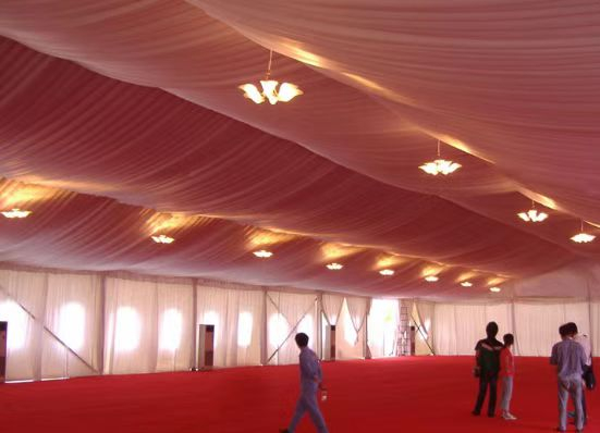 200 500 1000 लोगों के लिए बड़े आउटडोर हेवी ड्यूटी पार्टी वेडिंग मार्की टेंट इवेंट टेंट