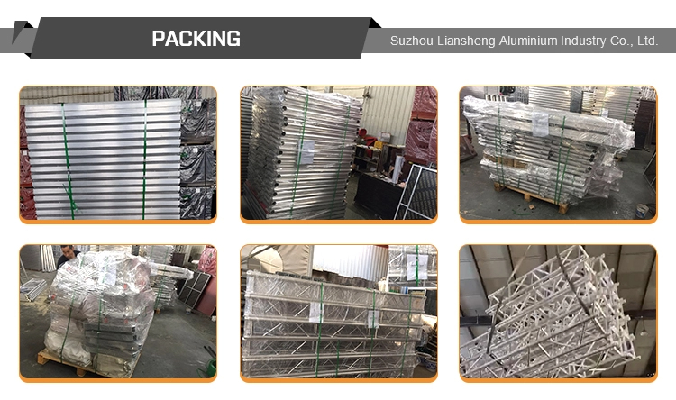 फोल्डिंग पोर्टेबल ग्लास एल्युमीनियम वेडिंग स्टेज