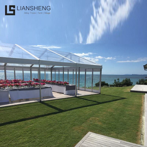 एल्यूमिनियम फ्रेम बड़ा टेंट स्ट्रेच टेंट एल्युमीनियम वेडिंग पार्टी इवेंट टेंट मार्की
