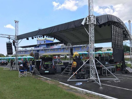 लाइट्स और स्पीकर लिफ्टिंग टॉवर ट्रस सिस्टम