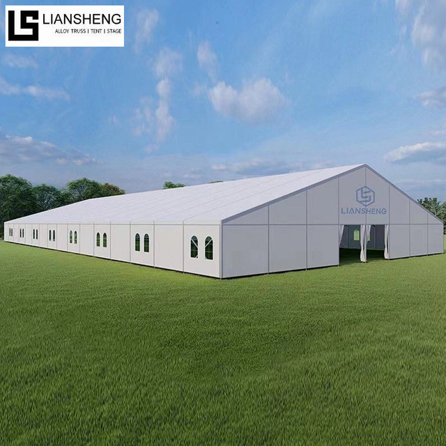 फैक्ट्री डायरेक्ट सप्लाई एल्युमीनियम टेंट आउटडोर हाई रीइन्फोर्स्ड स्ट्रक्चर जिम टेंट बास्केटबॉल टेनिस कोर्ट स्पोर्ट टेंट