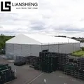 एल्यूमिनियम फ्रेम बड़ा टेंट स्ट्रेच टेंट एल्युमीनियम वेडिंग पार्टी इवेंट टेंट मार्की