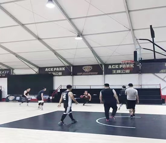  प्रतियोगिता के लिए बड़े आकार के शीर्ष गुणवत्ता वाले आउट डोर टेनिस टेंट बास्केट बॉल टेंट पैडल टेंट फुटबॉल टेंट