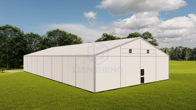 बास्केटबॉल टेंट के लिए लियानशेंग 20mx30m एल्यूमिनियम फ़्रेम स्पोर्ट्स टेंट 