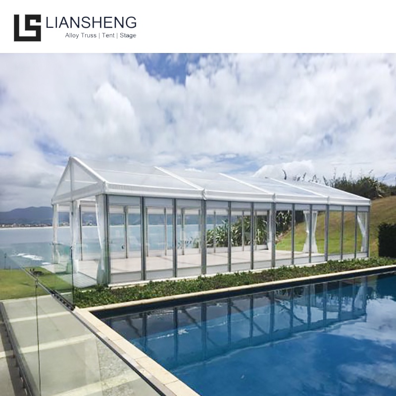 इवेंट आउटडोर मार्की टेंट 15x30 मीटर के लिए बड़ा एल्यूमिनियम फ़्रेम चर्च टेंट