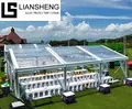 एल्यूमिनियम फ्रेम बड़ा टेंट स्ट्रेच टेंट एल्युमीनियम वेडिंग पार्टी इवेंट टेंट मार्के