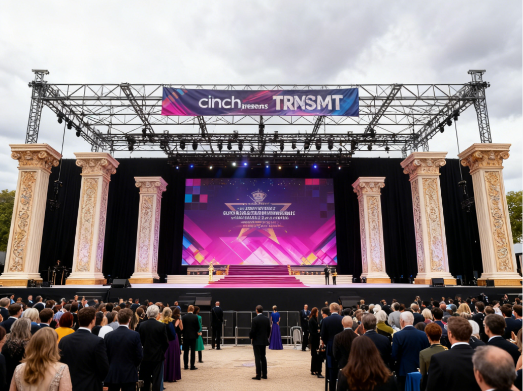 20 मीटर × 40 मीटर बड़ा कॉन्सर्ट स्टेज एल्यूमिनियम ट्रस सिस्टम