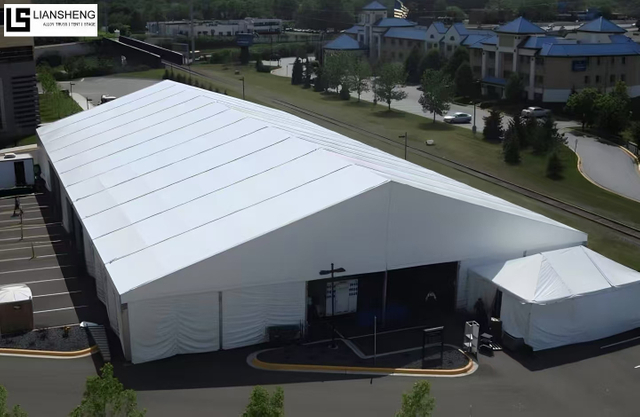 उच्च गुणवत्ता फैक्टरी मूल्य एल्यूमीनियम औद्योगिक तम्बू गोदाम तम्बू पीवीसी बड़े भंडारण तम्बू