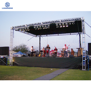 बिक्री के लिए बड़े मोबाइल ट्रस और स्टेज कॉन्सर्ट लाइटिंग स्टेज अनुकूलन योग्य डिस्प्ले संरचना तेजी से स्थापित शैली