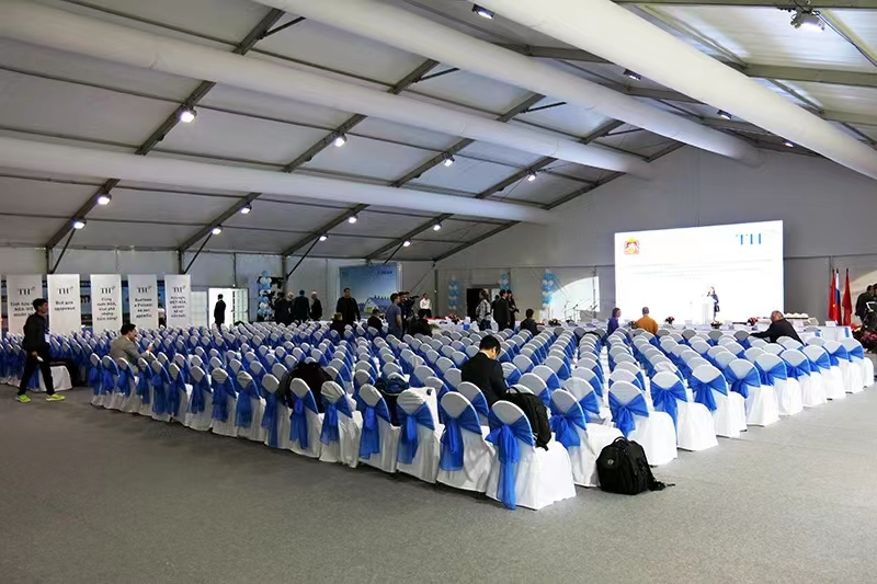 शीर्ष गुणवत्ता एल्यूमिनियम फ्रेम बड़ा तम्बू प्रदर्शनी तम्बू 